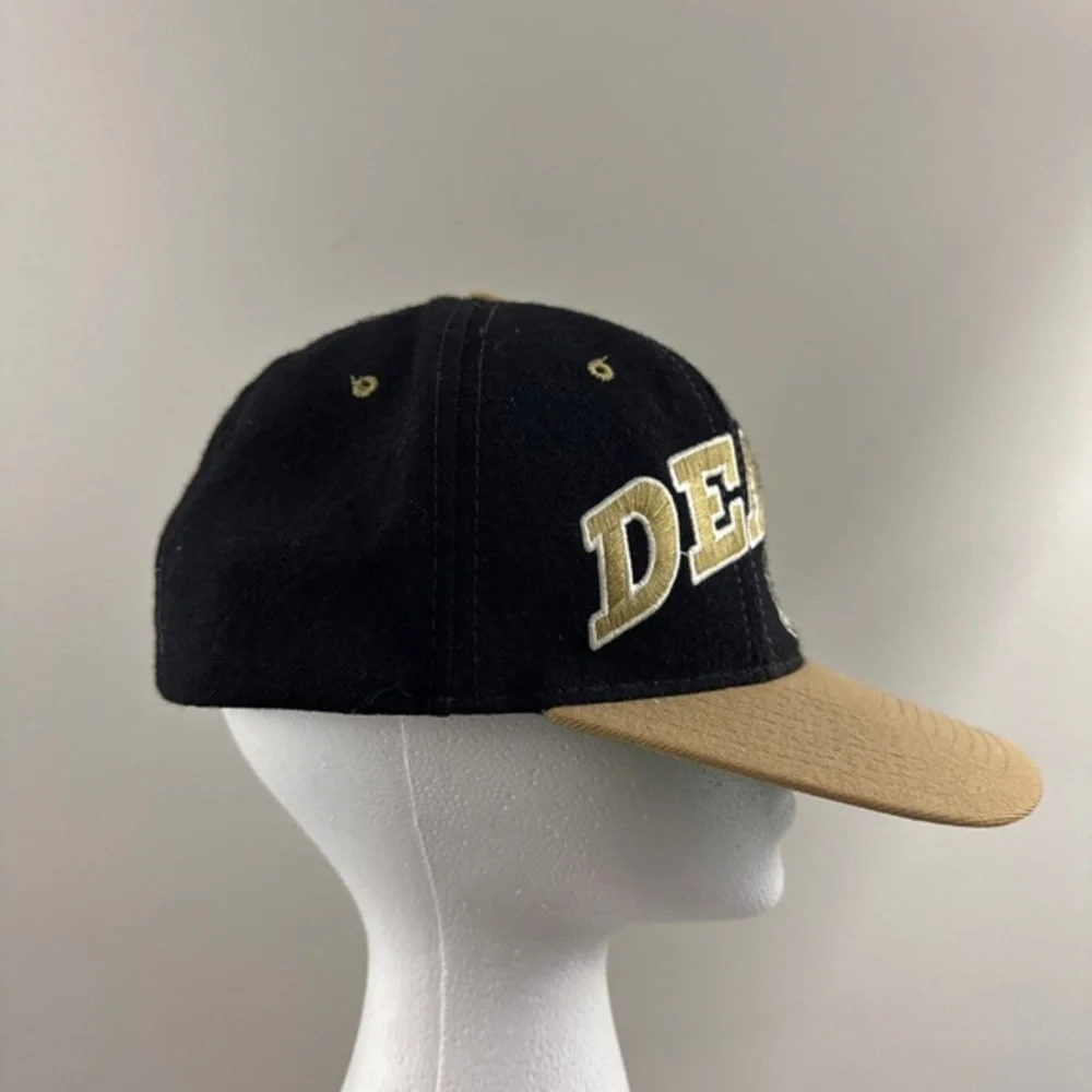 Vintage Starter Wake Forest Demon Deacons Wool Snapback Hat 90s Embroidered
